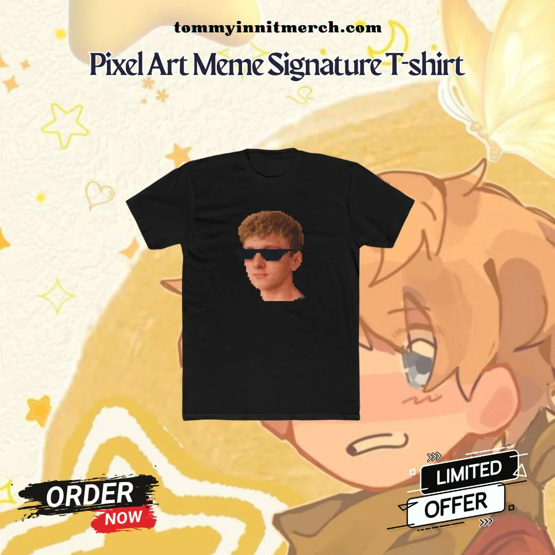 Pixel Art Meme PTTT229  TommyInnit T-Shirts